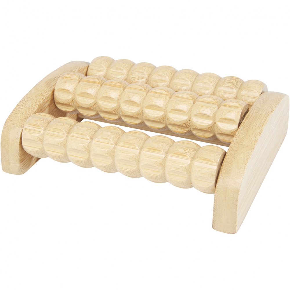 Logo trade promotional merchandise photo of: Venis bamboo foot massager