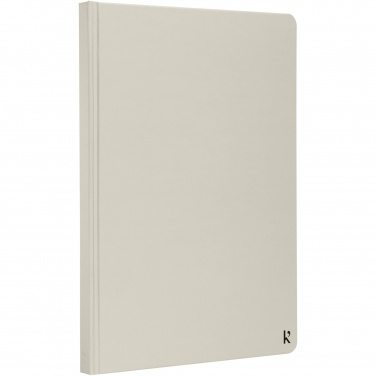 Logo trade promotional products picture of: Karst® A5 stone paper hardcover notebook - lined