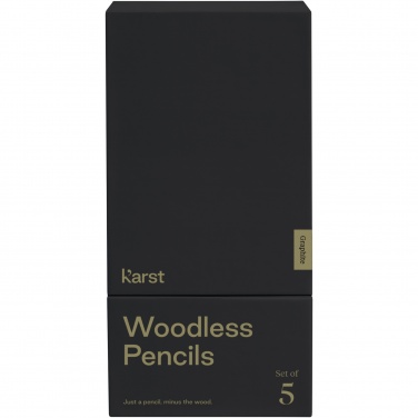 Logotrade corporate gift picture of: Karst® 5-pack 2B woodless graphite pencils