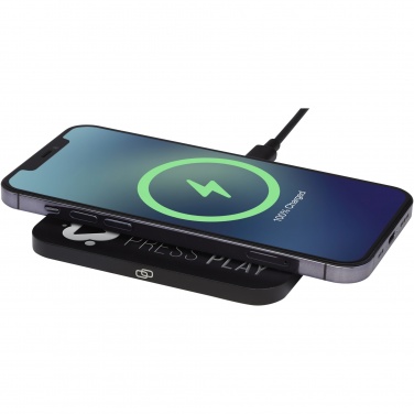 Logo trade promotional gifts image of: Hybrid 15W premium wireless charging pad