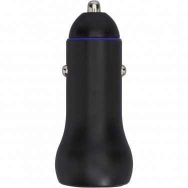 Logo trade promotional items picture of: Pilot dual 55W USB-C/USB-A car charger