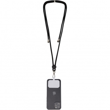 Logo trade promotional gift photo of: Kubi phone lanyard