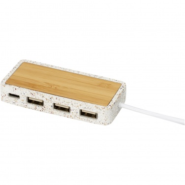 Logo trade corporate gift photo of: Terrazzo USB 2.0 hub