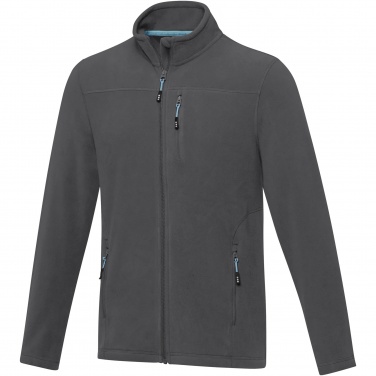 Logotrade business gifts photo of: Amber men's GRS recycled full zip fleece jacket