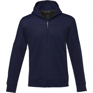 Logo trade business gift photo of: Nubia men's performance full zip knit jacket
