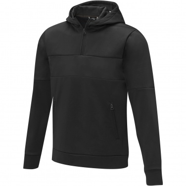 Logo trade advertising product photo of: Sayan men's half zip anorak hooded sweater