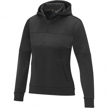 Logotrade promotional item picture of: Sayan women's half zip anorak hooded sweater