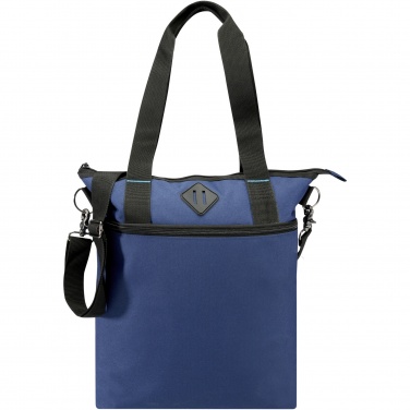 Logo trade promotional merchandise image of: REPREVE® Our Ocean™ 15" GRS RPET laptop tote bag 12L