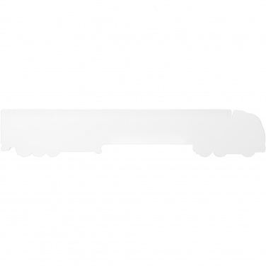 Logo trade promotional items image of: Tait 30cm lorry-shaped recycled plastic ruler