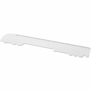 Logo trade promotional items picture of: Tait 30cm lorry-shaped recycled plastic ruler