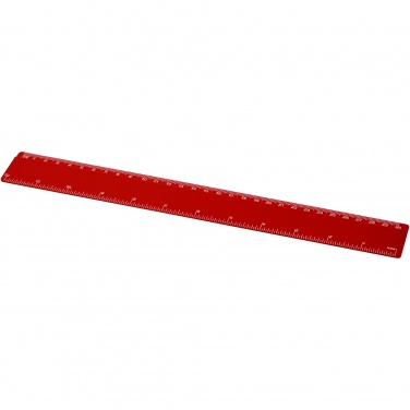 Logo trade promotional gift photo of: Refari 30 cm recycled plastic ruler