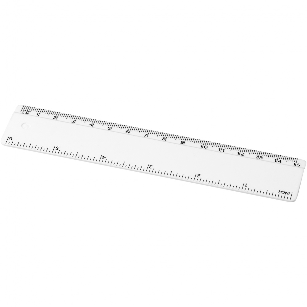 Logotrade business gift image of: Refari 15 cm recycled plastic ruler