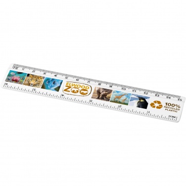 Logotrade promotional products photo of: Refari 15 cm recycled plastic ruler