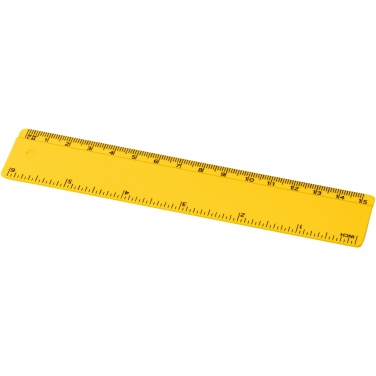 Logo trade promotional giveaways picture of: Refari 15 cm recycled plastic ruler