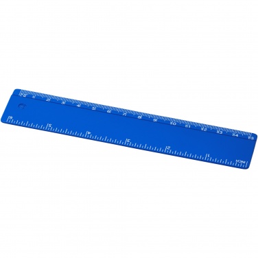 Logotrade promotional item image of: Refari 15 cm recycled plastic ruler