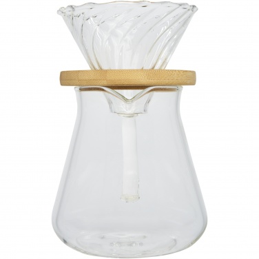 Logo trade promotional giveaways picture of: Geis 500 ml glass coffee maker