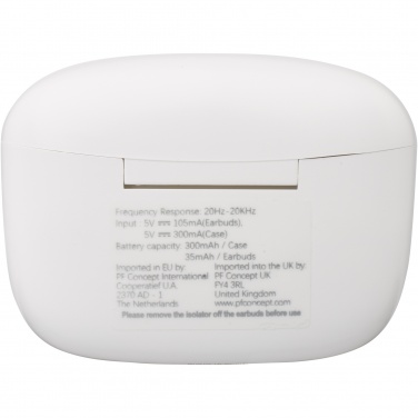 Logo trade promotional gifts picture of: Essos 2.0 True Wireless auto pair earbuds with case