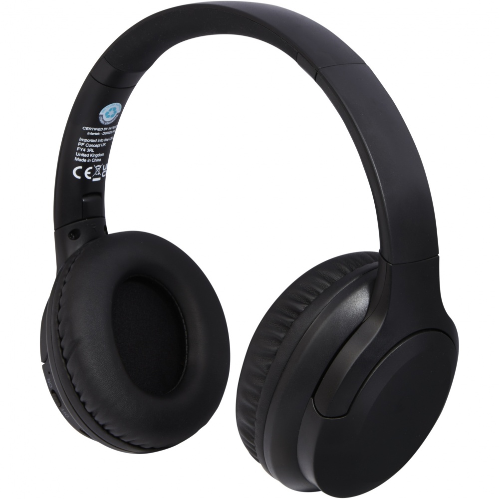 Logotrade promotional merchandise image of: Loop recycled plastic Bluetooth® headphones