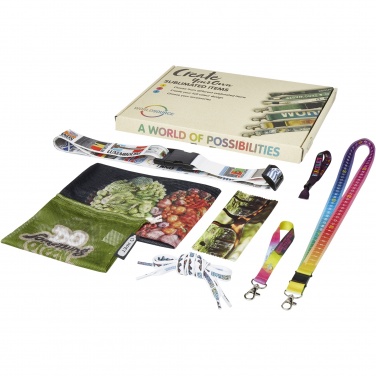 Logo trade advertising products picture of: Sublimation sample box