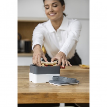 Logotrade promotional item image of: MIYO double layer lunch box