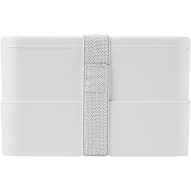 Logo trade promotional giveaways image of: MIYO Pure double layer lunch box