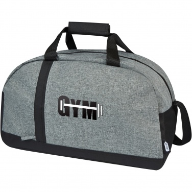 Logotrade promotional giveaway image of: Reclaim GRS recycled two-tone sport duffel bag 21L