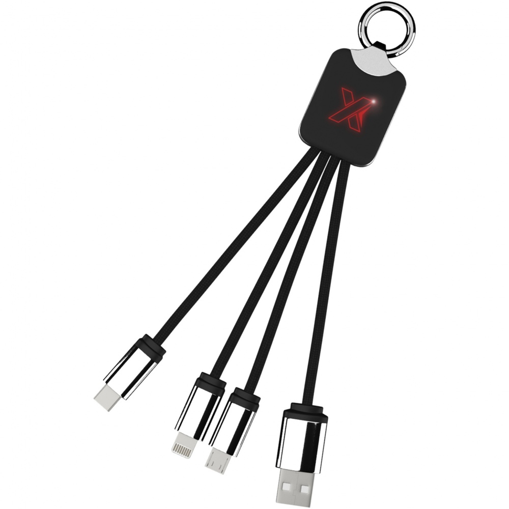 Logotrade promotional giveaways photo of: SCX.design C15 quatro light-up cable