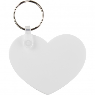 Logotrade promotional gifts photo of: Tait heart-shaped recycled keychain