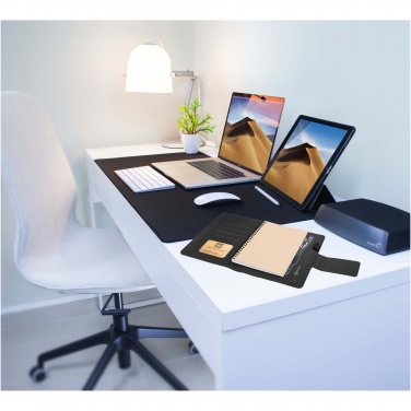 Logotrade promotional item image of: SCX.design O16 A5 light-up notebook power bank