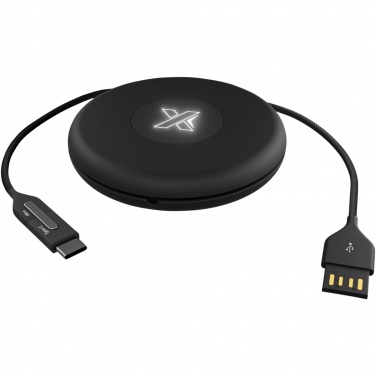 Logo trade business gifts image of: SCX.design C18 3-in-1 travel light-up cable