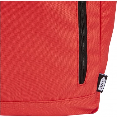 Logo trade advertising products picture of: Byron 15.6" GRS RPET roll-top backpack 18L