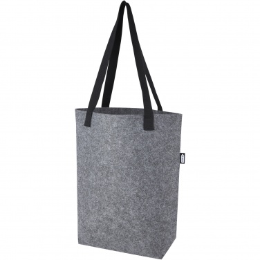 Logotrade promotional merchandise picture of: Felta GRS recycled felt tote bag with wide bottom 12L