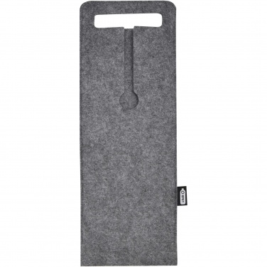 Logotrade promotional items photo of: Felta 75 cl GRS recycled felt wine bag