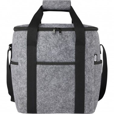 Logotrade promotional merchandise image of: Felta GRS recycled felt bottle cooler bag 21L