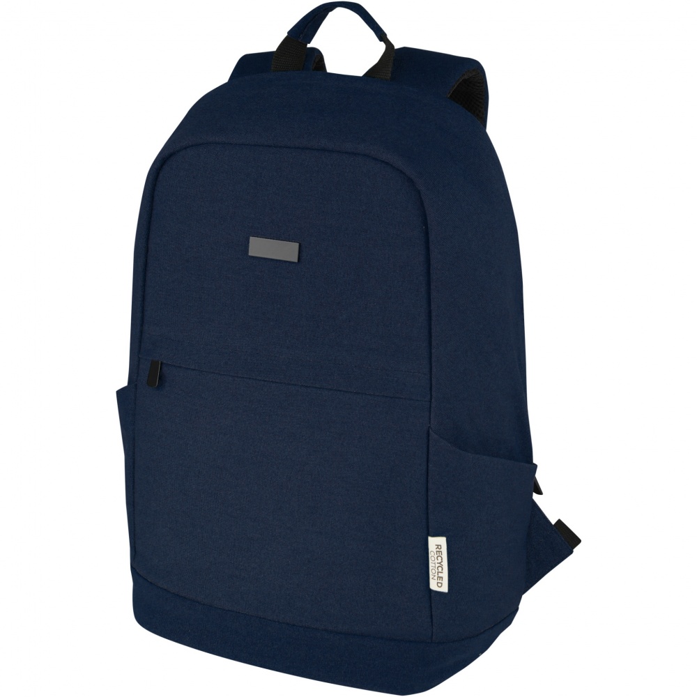 Logotrade promotional giveaway picture of: Joey 15.6" GRS recycled canvas anti-theft laptop backpack 18L