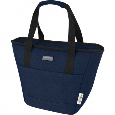 Logo trade promotional merchandise image of: Joey 9-can GRS recycled canvas lunch cooler bag 6L