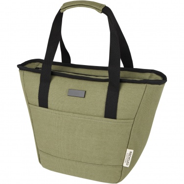 Logo trade promotional items picture of: Joey 9-can GRS recycled canvas lunch cooler bag 6L