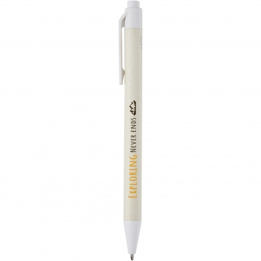 Logo trade business gift photo of: Dairy Dream recycled milk cartons ballpoint pen