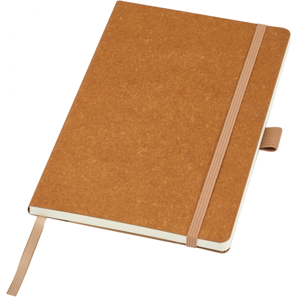 Logotrade promotional products photo of: Kilau recycled leather notebook 