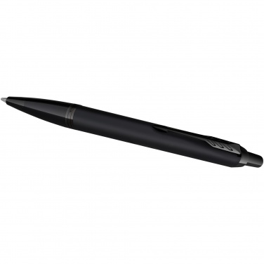 Logo trade business gift photo of: Parker IM achromatic ballpoint and rollerball pen set with gift box