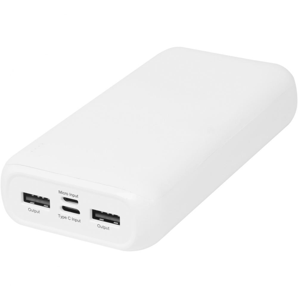 Logotrade corporate gift image of: Electro 20.000 mAh recycled plastic power bank 