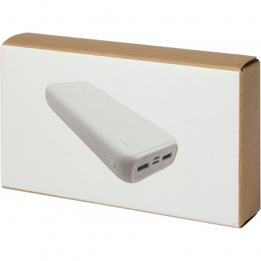 Logo trade business gift photo of: Electro 20.000 mAh recycled plastic power bank 