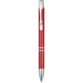 Moneta recycled aluminium ballpoint pen, Red