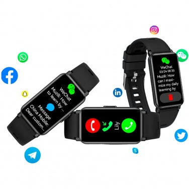 Logotrade advertising product image of: Prixton AT806 multisport smartband with GPS