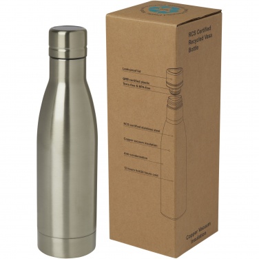 Logotrade advertising product image of: Vasa 500 ml RCS certified recycled stainless steel copper vacuum insulated bottle