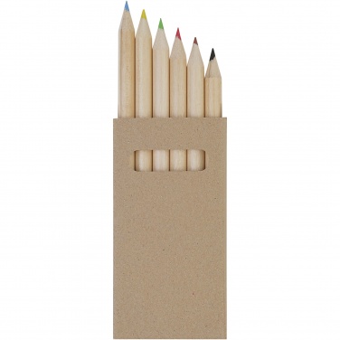 Logotrade business gift image of: Artemaa 6-piece pencil colouring set
