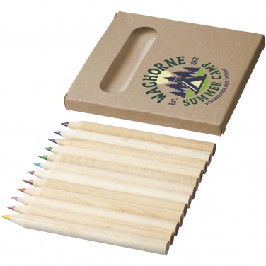 Logo trade promotional gifts picture of: Artemaa 12-piece pencil colouring set