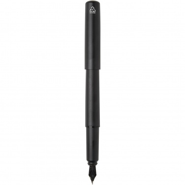 Logo trade promotional products image of: Lucetta recycled aluminium fountain pen