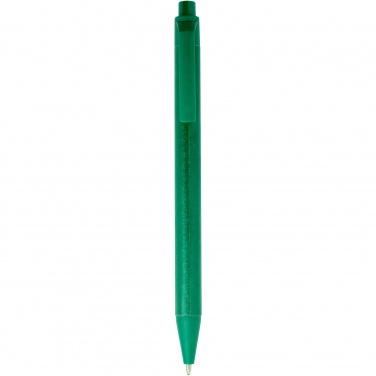 Logo trade advertising products picture of: Chartik monochromatic recycled paper ballpoint pen with matte finish