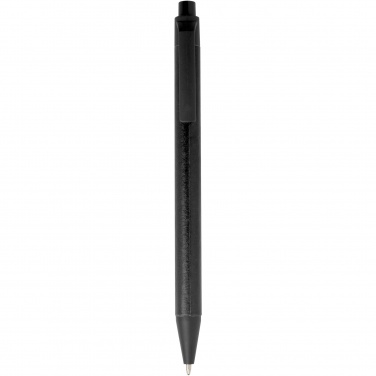 Logo trade promotional gifts image of: Chartik monochromatic recycled paper ballpoint pen with matte finish